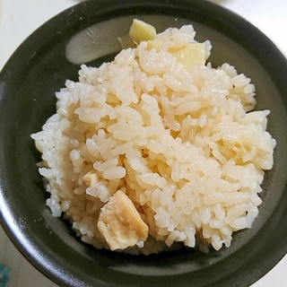 シンプルな筍ご飯